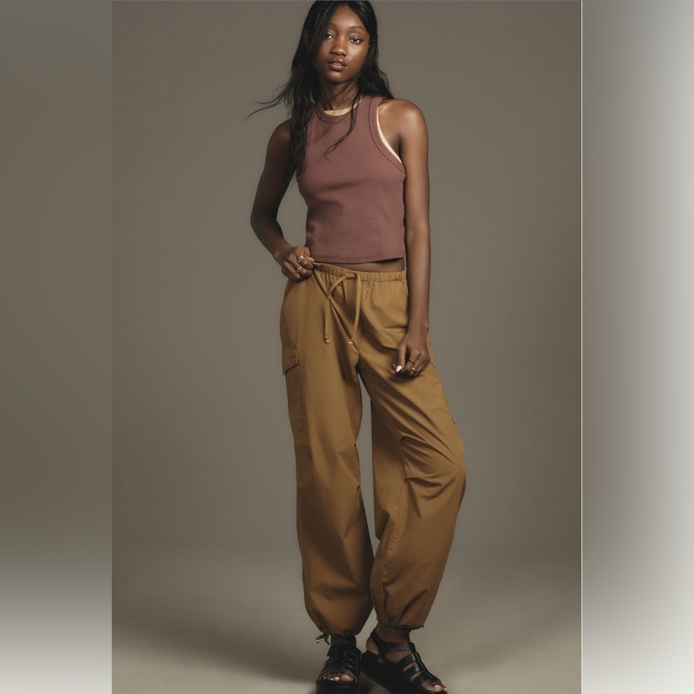 Anthropologie Pilcro Pull-on Parachute Pants - XS